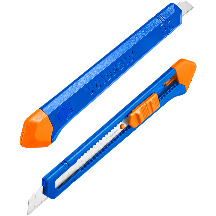 Wadfow WSK2902 Snap-off Blade Knife 9x80mm | Wadfow by KHM Megatools Corp. Wadfow WSK2902 Snap-off Blade Knife 9x80mm | Wadfow by KHM Megatools Corp.